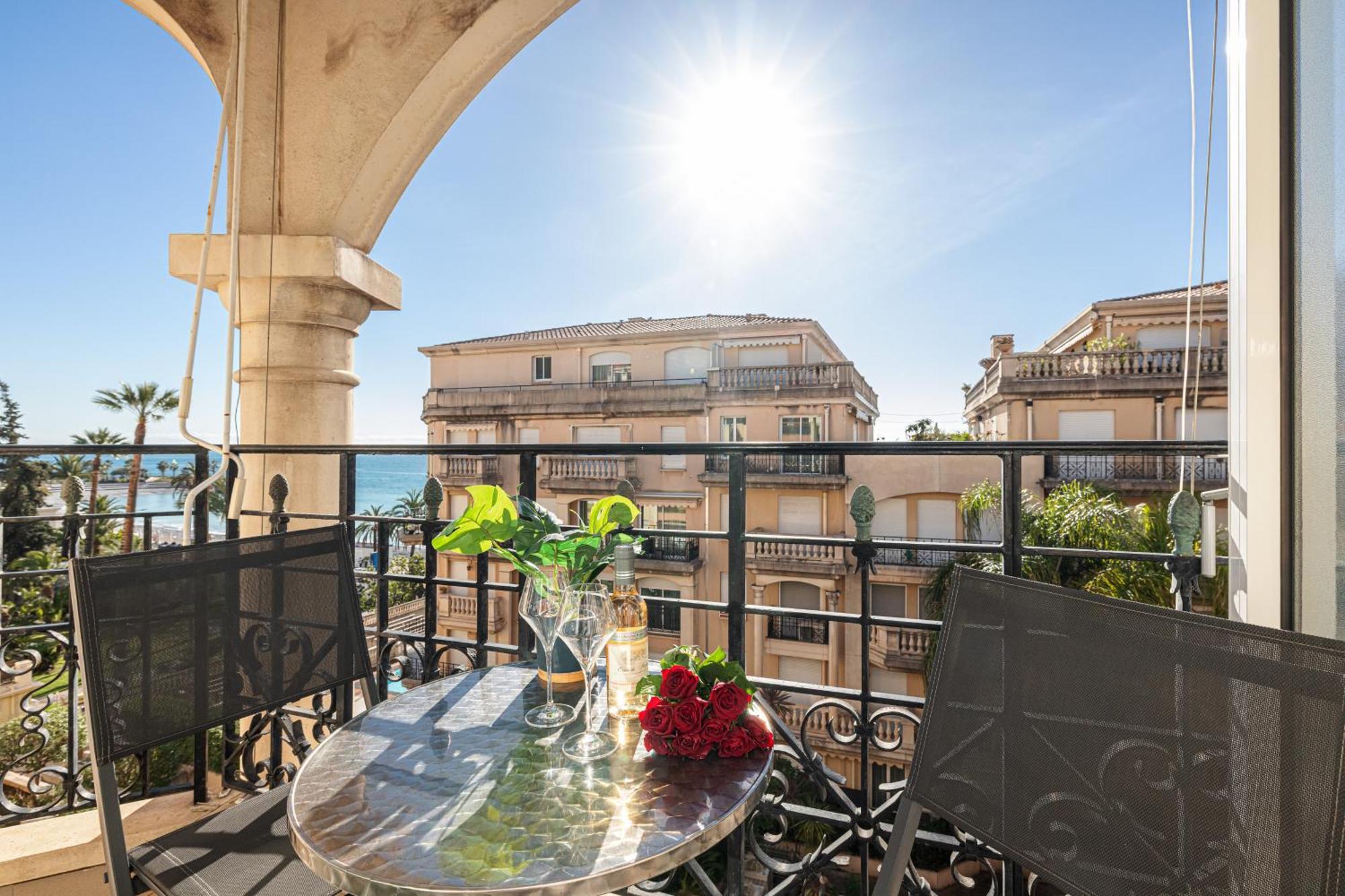 St.Roch : Vue Mer, Parking, Clim Menton Dış mekan fotoğraf